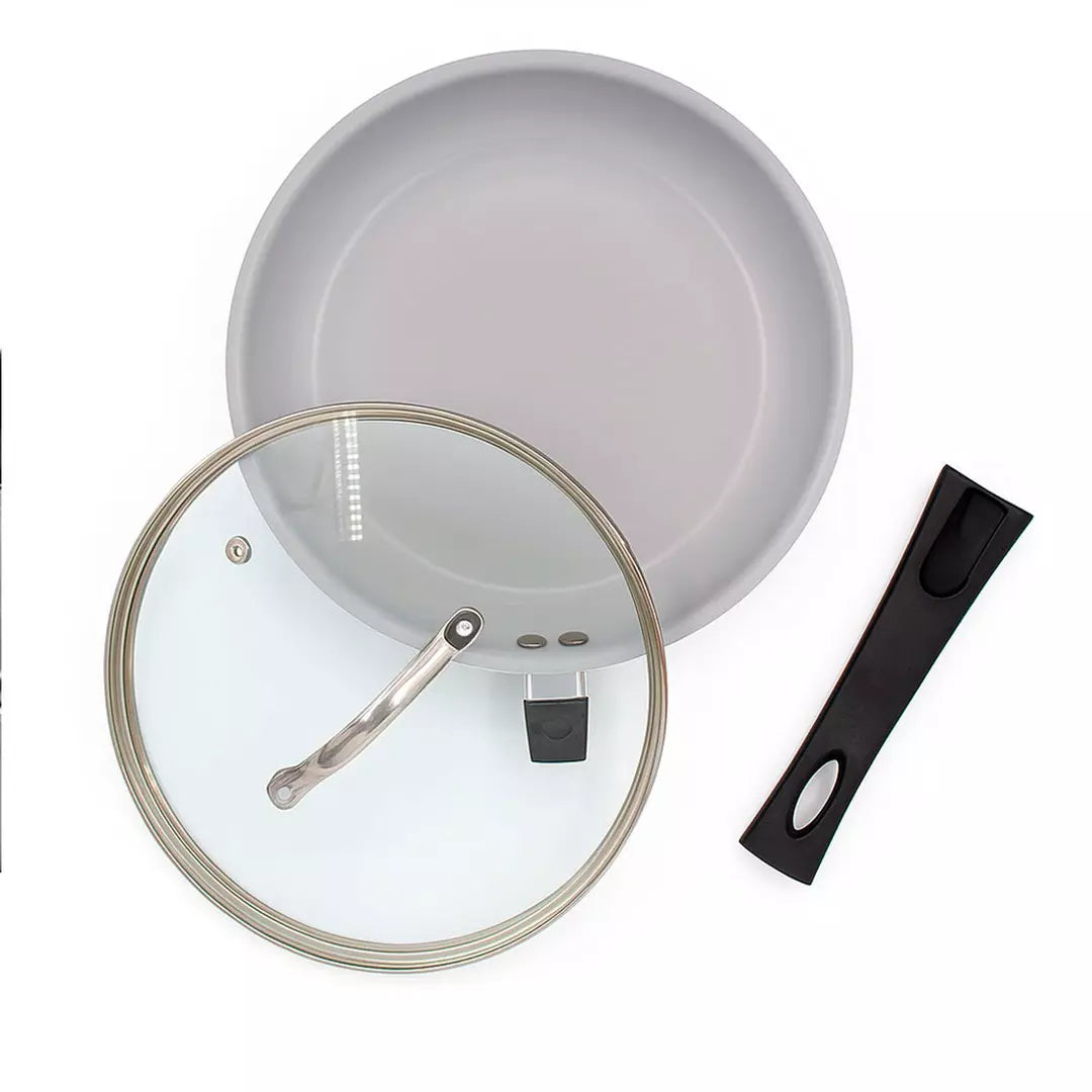 XTREM COOK STEEL SARTÉN 28 CM CON TAPA