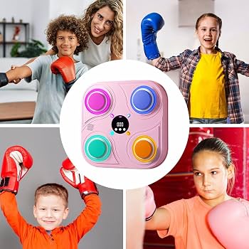 Máquina De Boxeo Infantil Niños Con Músi