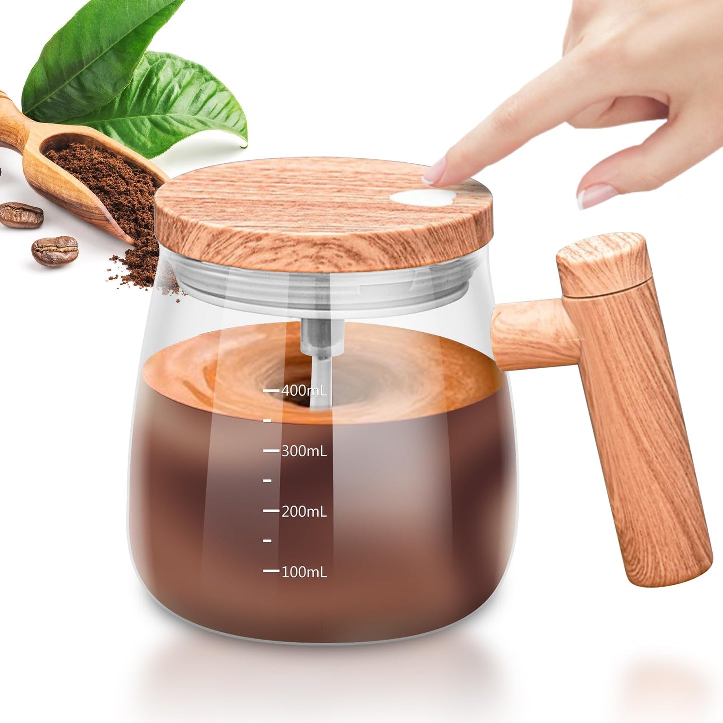 Taza Mug Con Mezclador Automatico